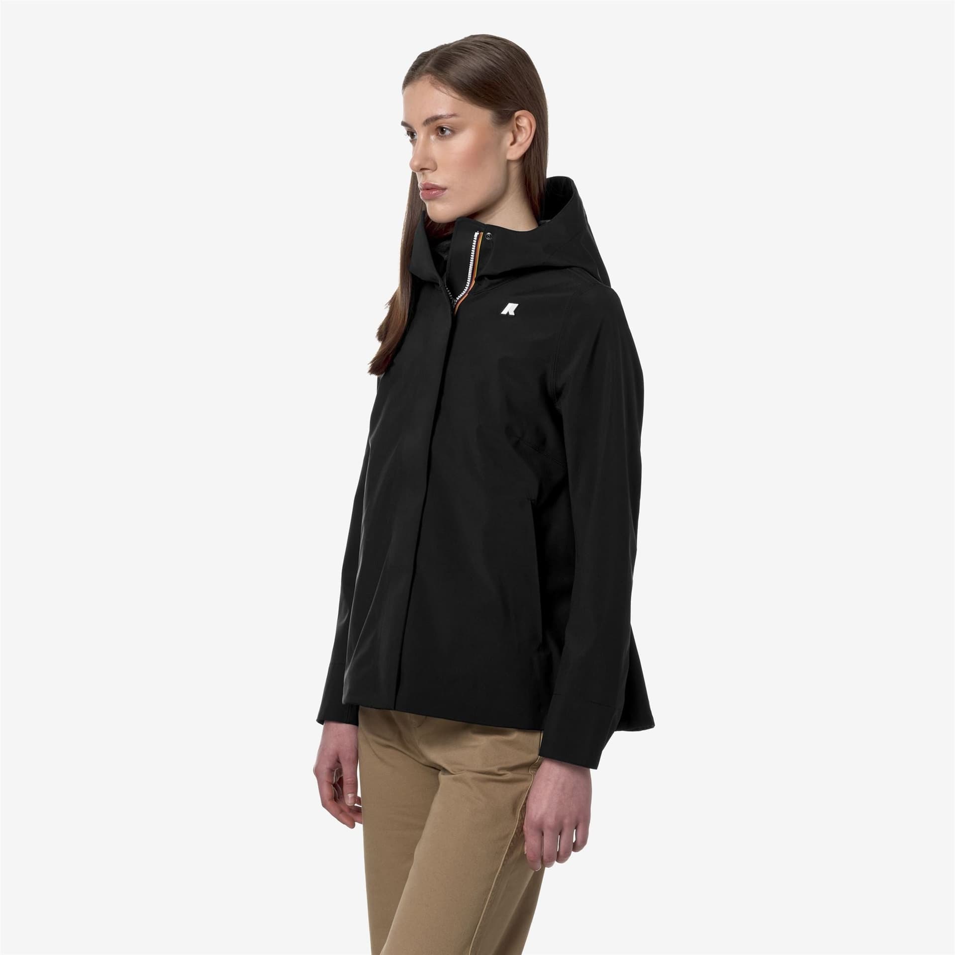 K-Way MADALINA BONDED JERSEY Donna k-way K3137GW-USY Nero da donna in Giacche Drestige - Casamassima, commercioVirtuoso.it