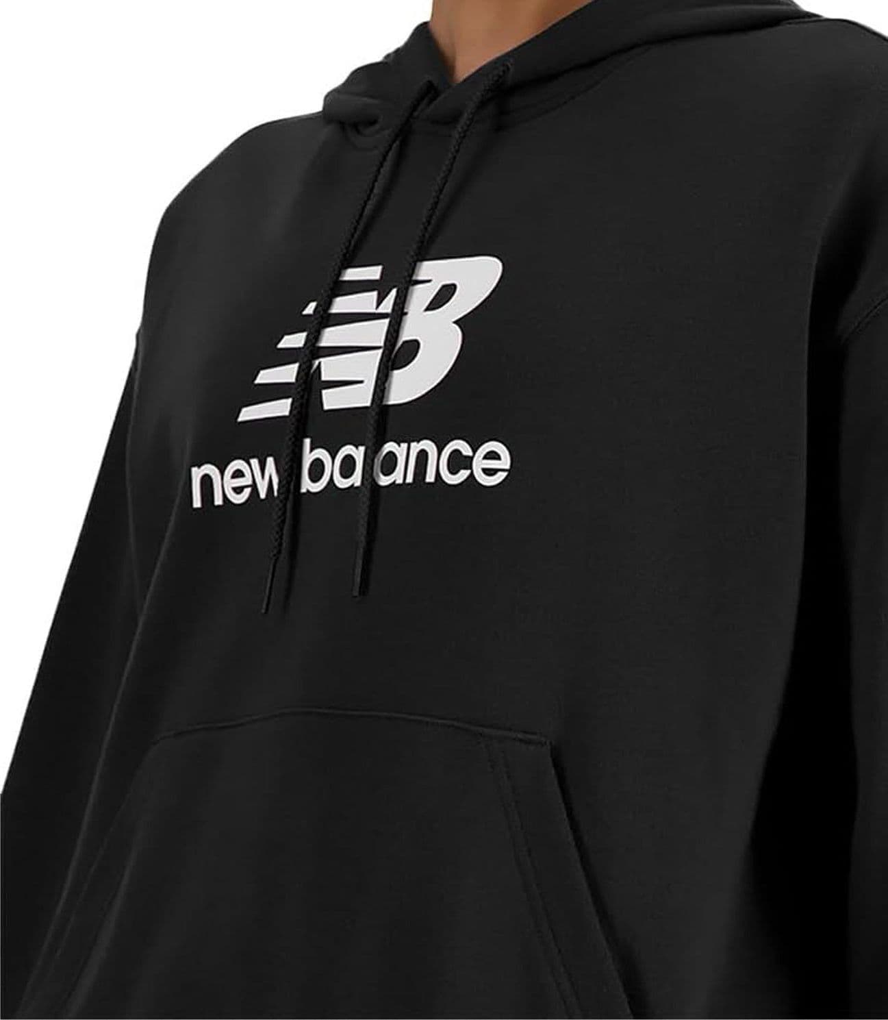 NEW BALANCE Felpa Donna new balance WT41506BK Nero da donna in Felpe con cappuccio Drestige - Casamassima, commercioVirtuoso.it