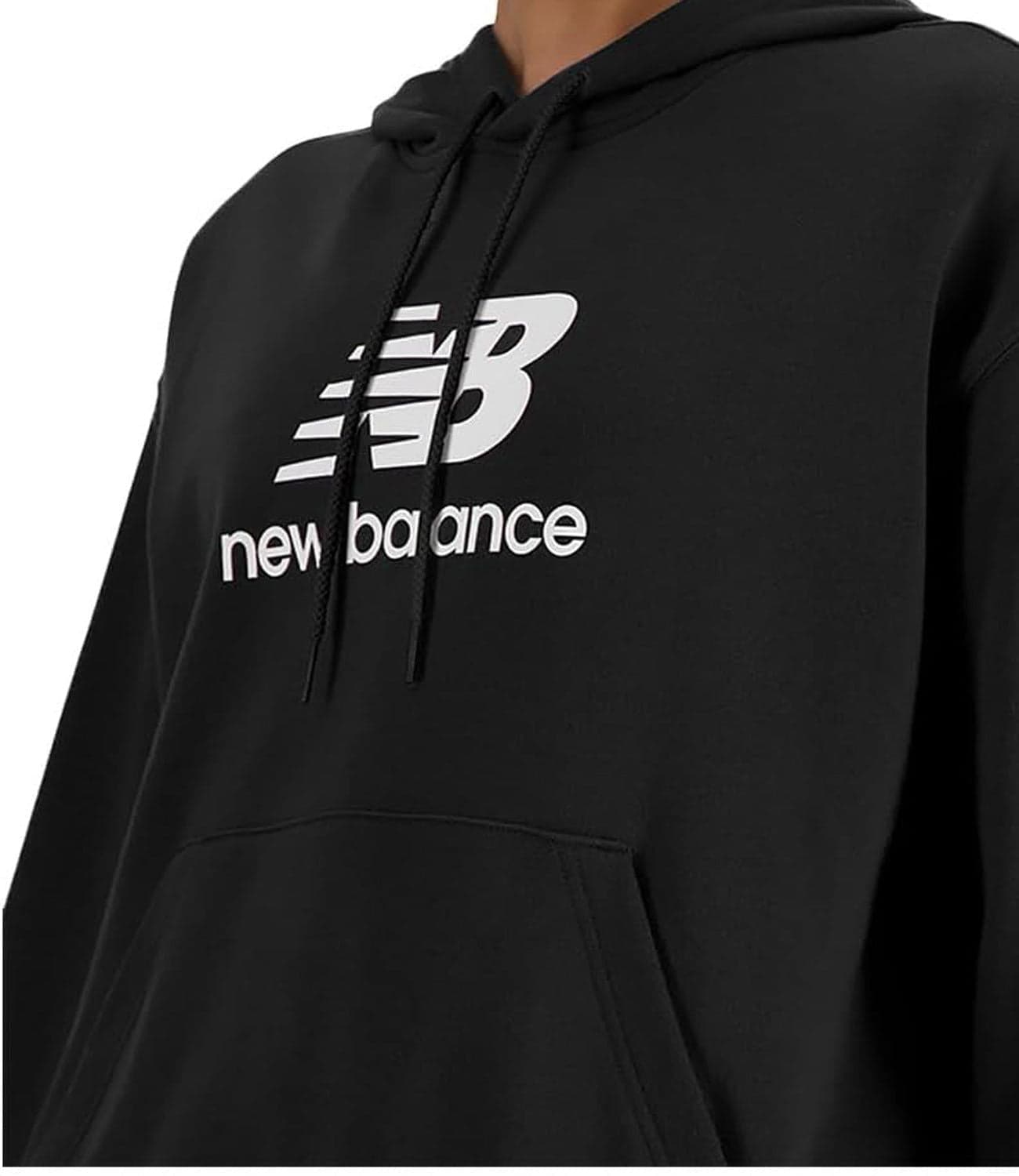 NEW BALANCE Felpa Donna new balance WT41506BK Nero da donna in Felpe con cappuccio Drestige - Casamassima, commercioVirtuoso.it