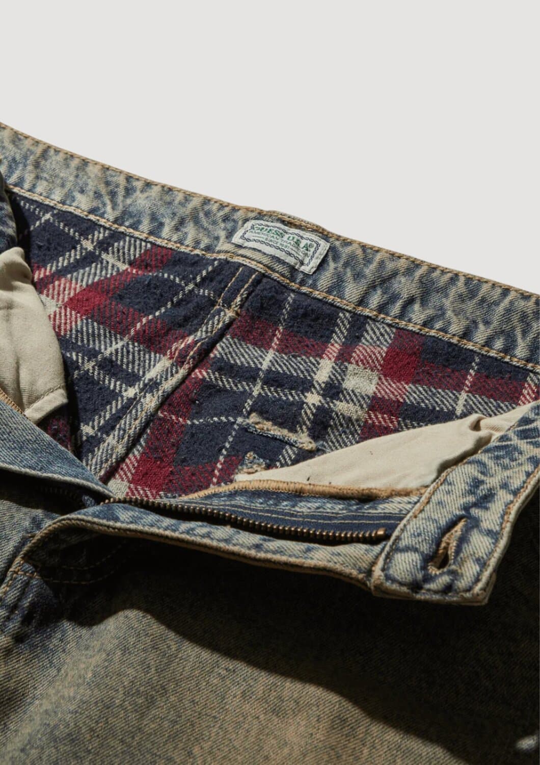GUESS USA Gusa Relaxed Pant W/ Flannel da uomo in Jeans Drestige - Casamassima, commercioVirtuoso.it
