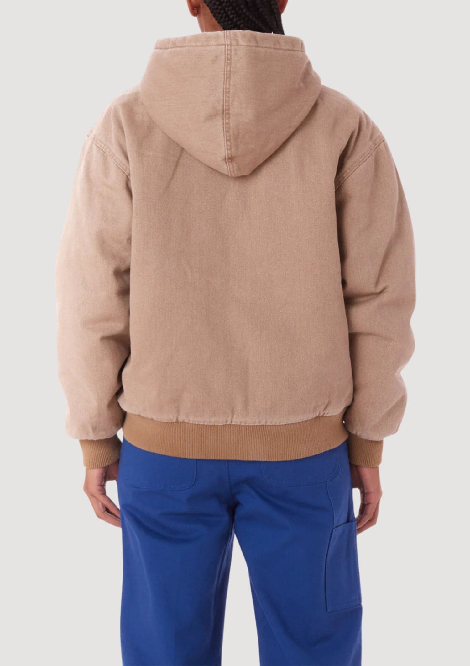 OBEY Swans Hooded Work Jacket da uomo in Giacche Drestige - Casamassima, commercioVirtuoso.it
