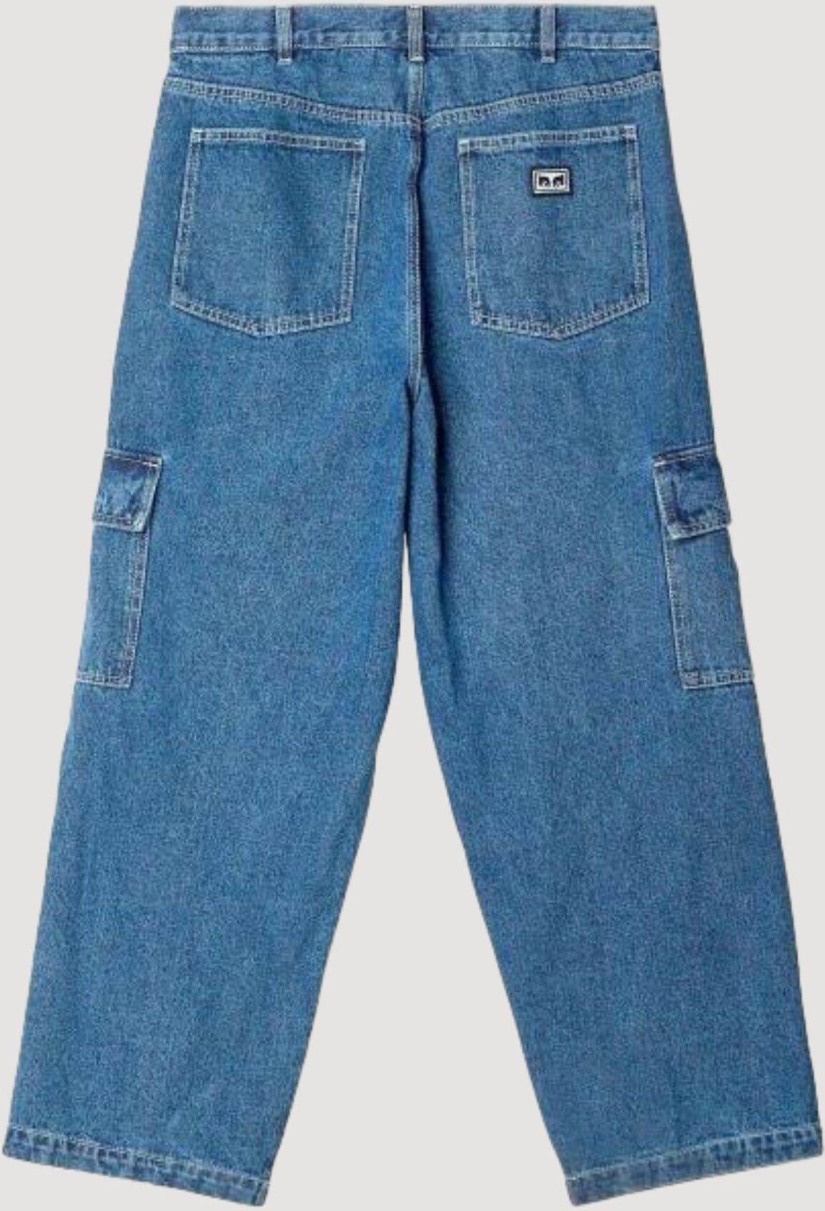 OBEY Bigwig Cargo Denim Pant da uomo in Jeans Drestige - Casamassima, commercioVirtuoso.it