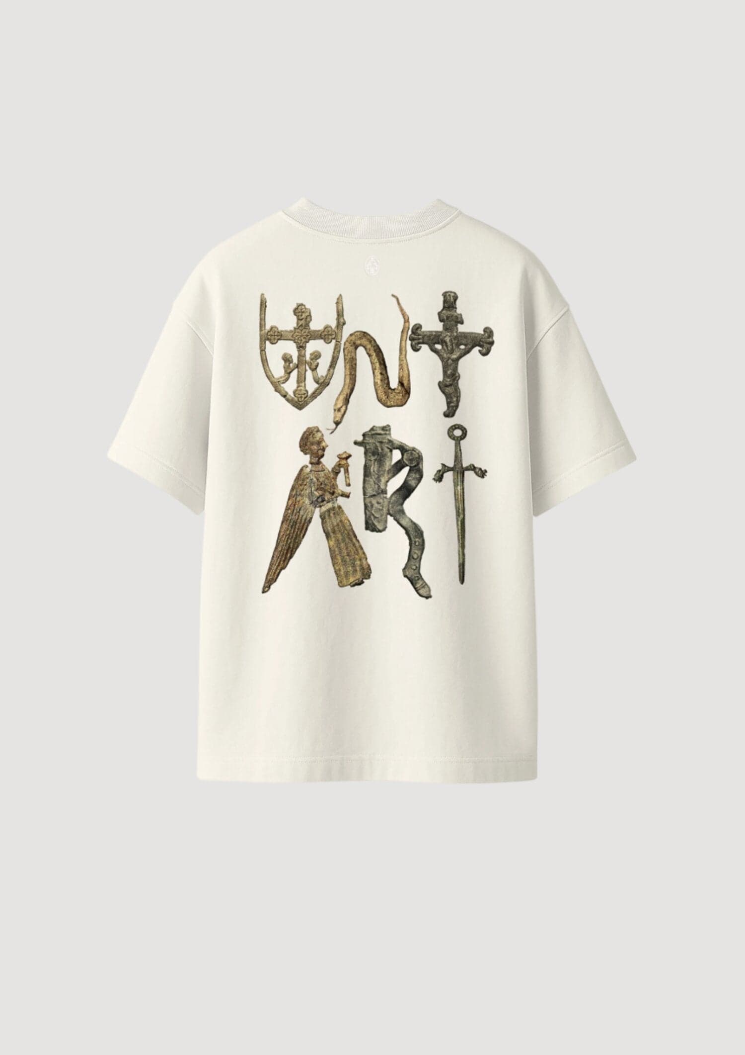 UNTITLED ARTWORKS Tee Pilgrim Cream da uomo in T-shirt Drestige - Casamassima, commercioVirtuoso.it