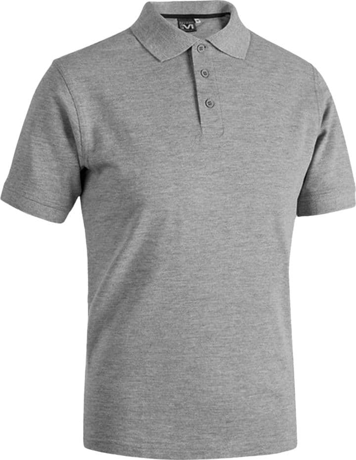 Polo Socim Fox Jersey Taglia Xxl Grigio Melange Scuro