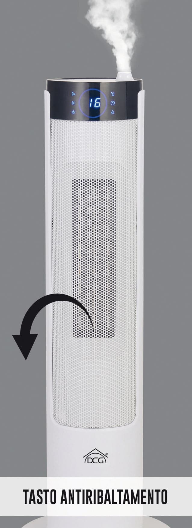 Dcg Termoventilatore Ceramico Oscillante 2200 W in Stufe elettriche BricoGo - Marano di Napoli, commercioVirtuoso.it