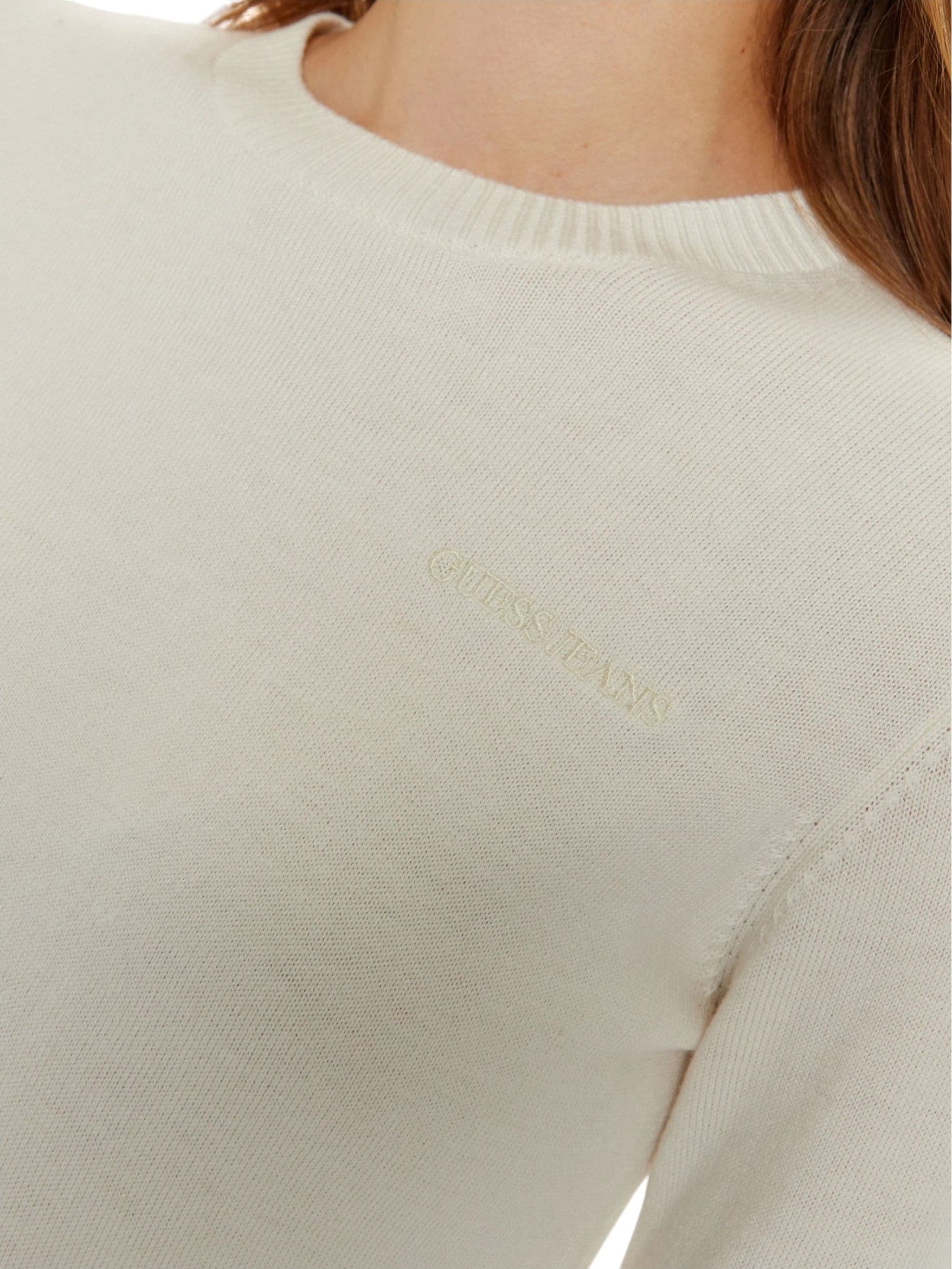 GUESS JEANS Maglione Regular Fit Donna Guess Jeans da donna in Maglioni Drestige - Casamassima, commercioVirtuoso.it
