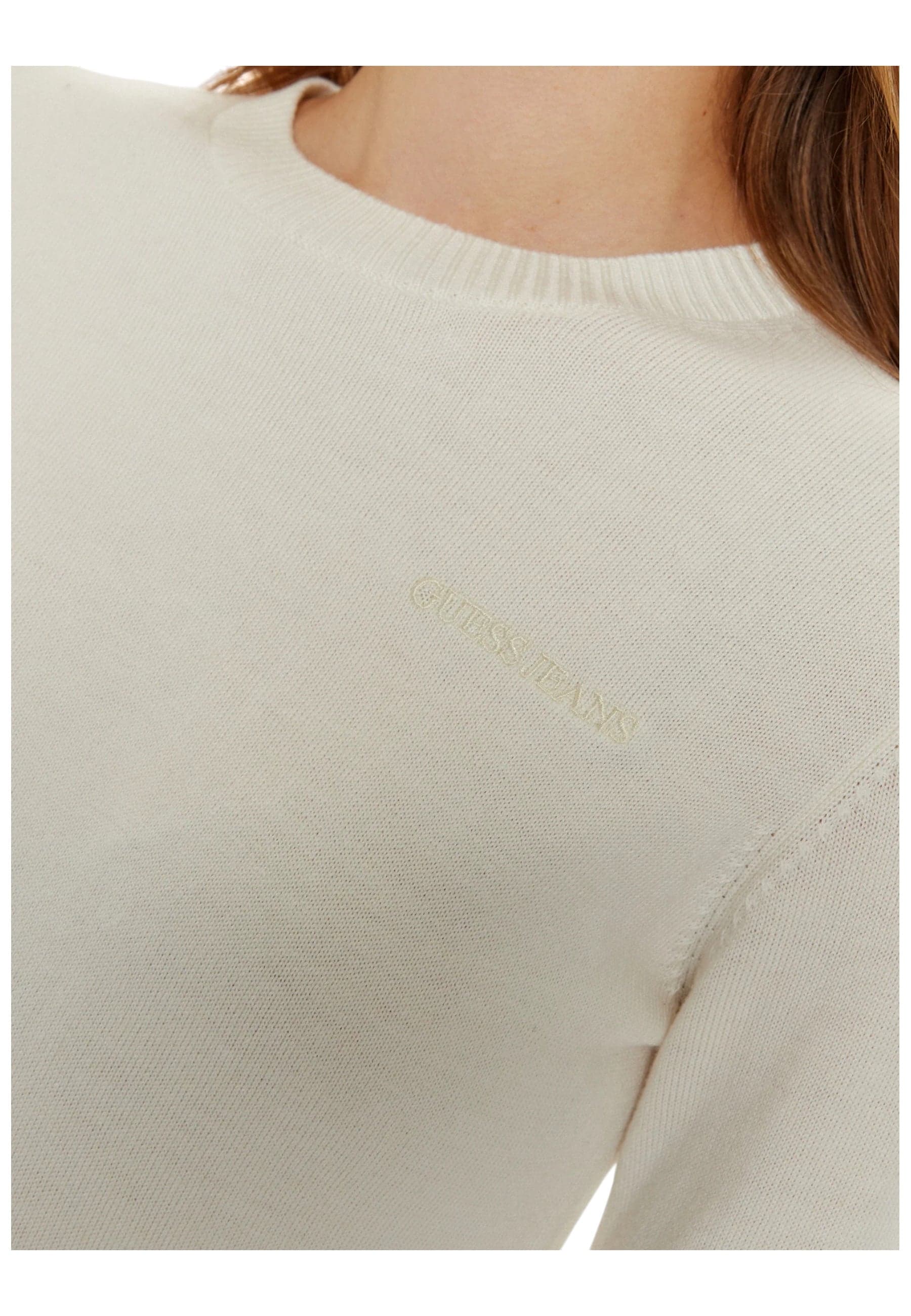GUESS JEANS Maglione Regular Fit Donna Guess Jeans da donna in Maglioni Drestige - Casamassima, commercioVirtuoso.it