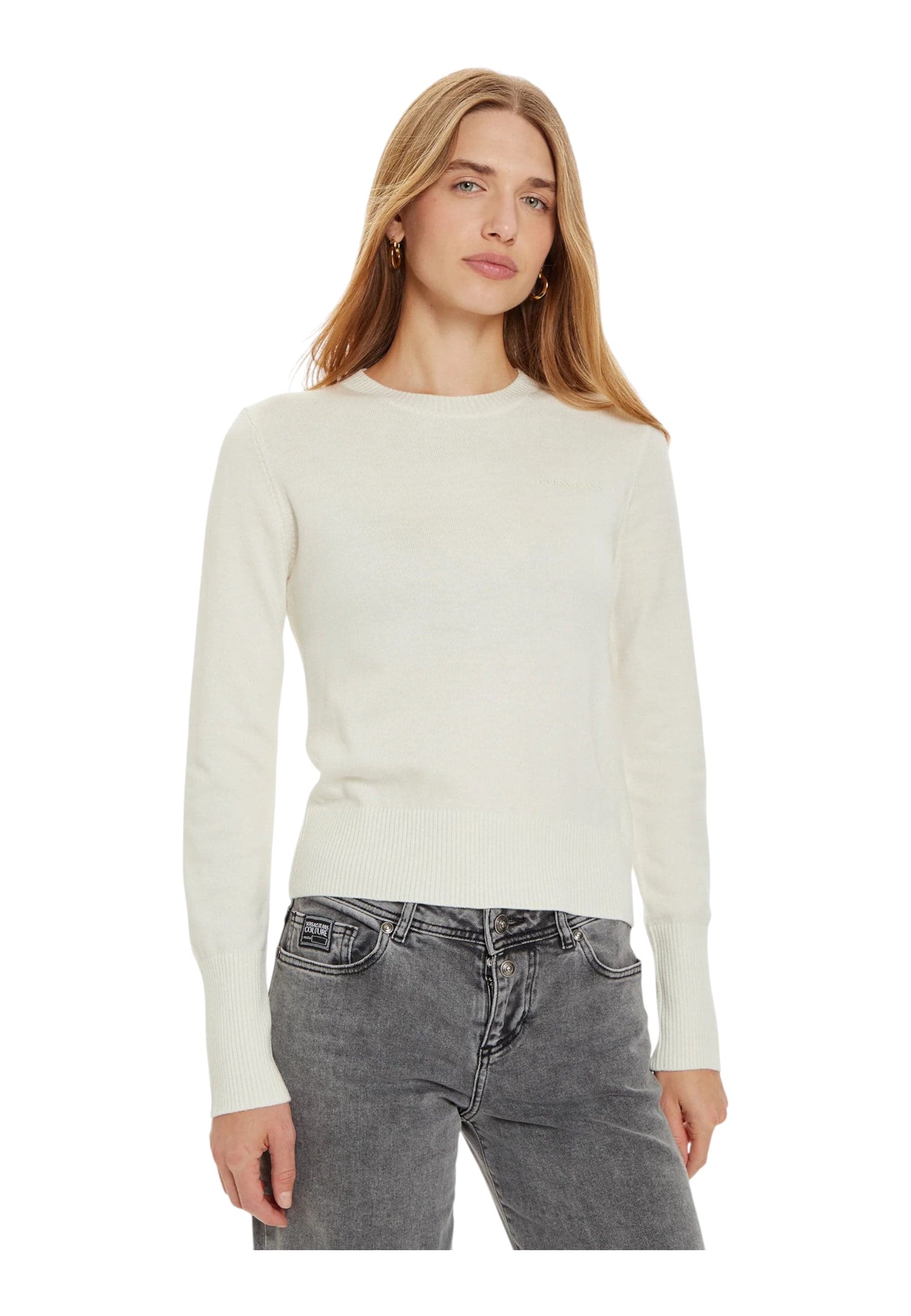 GUESS JEANS Maglione Regular Fit Donna Guess Jeans da donna in Maglioni Drestige - Casamassima, commercioVirtuoso.it
