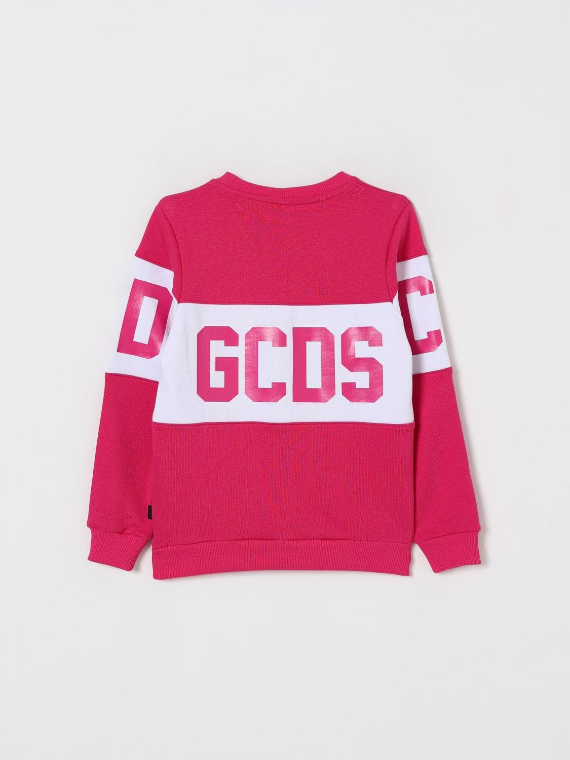 GCDS Felpa Bambina 1527ba2_fucsia da bambino in Felpe senza cappuccio Drestige - Casamassima, commercioVirtuoso.it