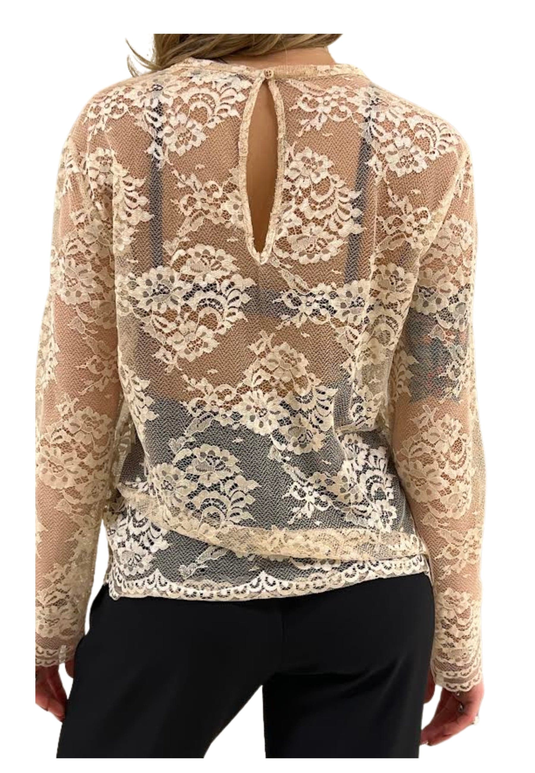 DIXIE Maglia Donna in pizzo da donna in Canotte e top Drestige - Casamassima, commercioVirtuoso.it