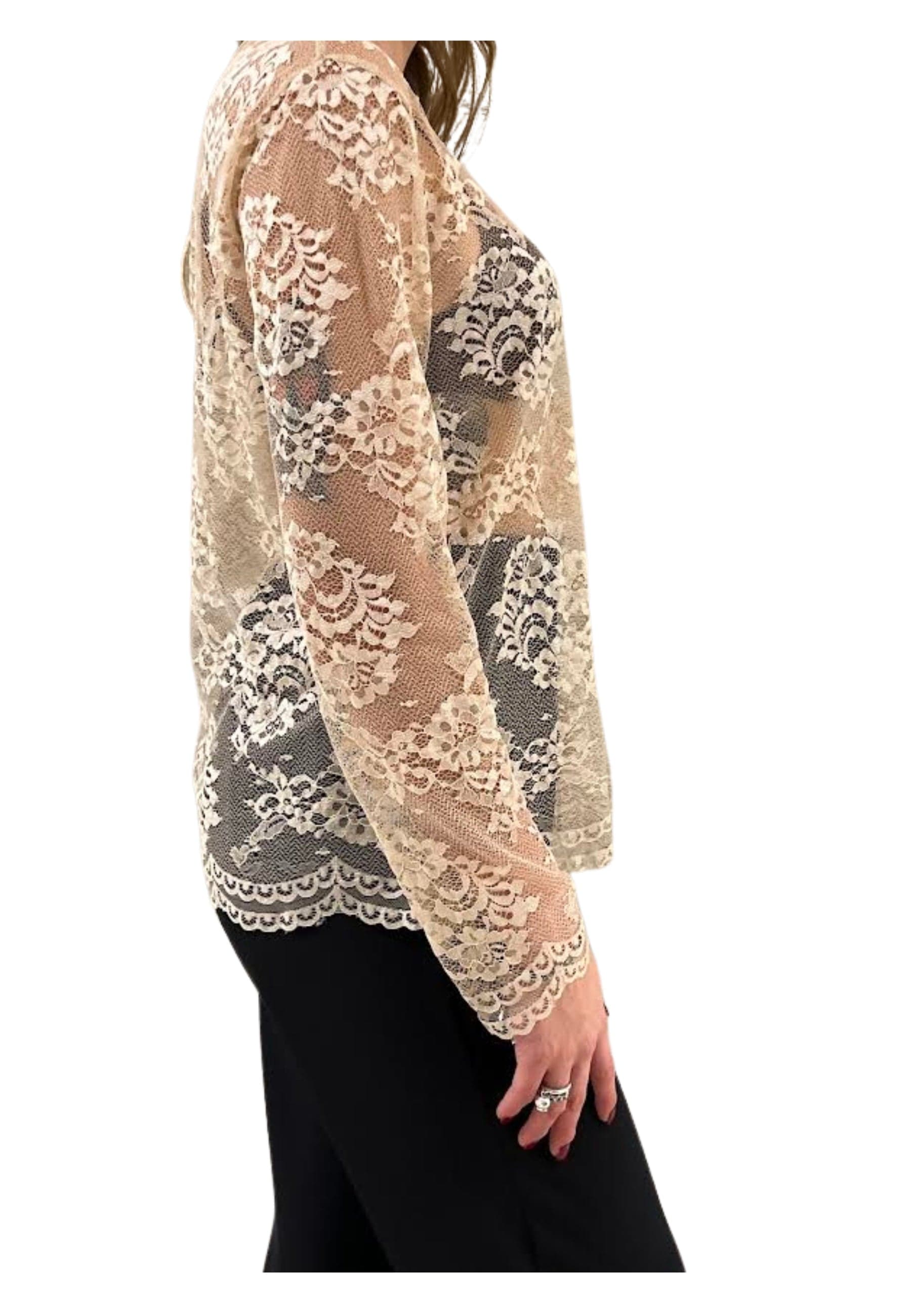 DIXIE Maglia Donna in pizzo da donna in Canotte e top Drestige - Casamassima, commercioVirtuoso.it