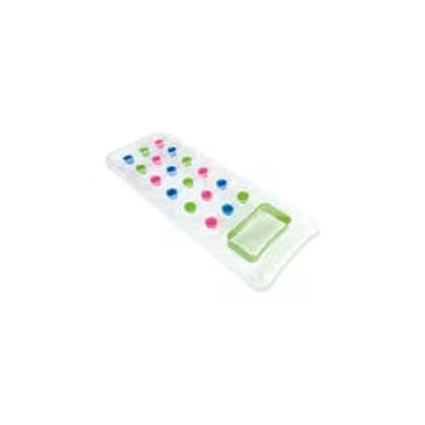 Intex Materassino Gonfiabile 18 Buchi Trasparente Cm. 188X71 in Canotti e gonfiabili galleggianti BricoGo - Marano di Napoli, commercioVirtuoso.it