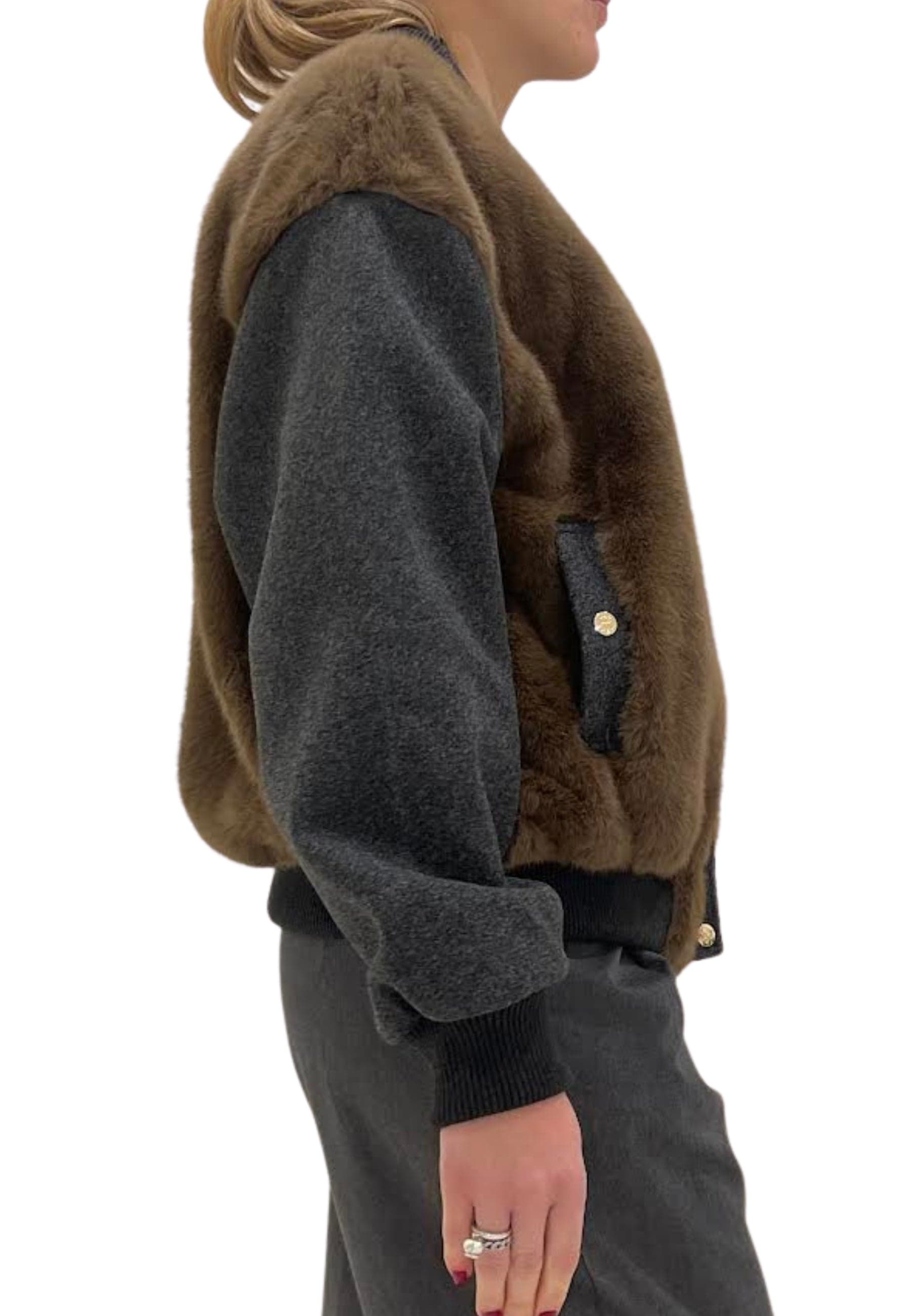 SOUVENIR BOMBER Donna pelliccia da donna in Giacche Drestige - Casamassima, commercioVirtuoso.it