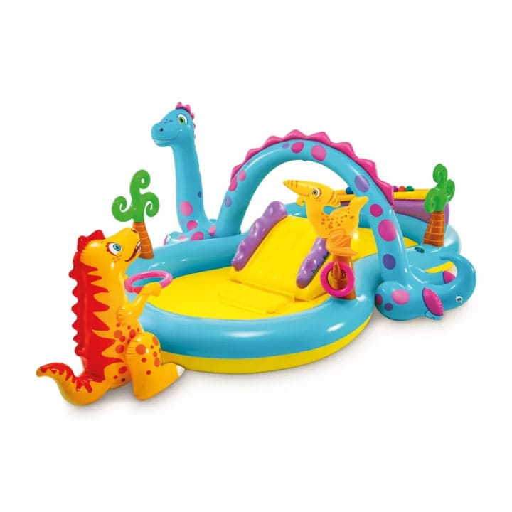 Intex Play Center Dinoland Cm. 302X229X112 H (Lt. 290) in Piscinette per bambini BricoGo - Marano di Napoli, commercioVirtuoso.it