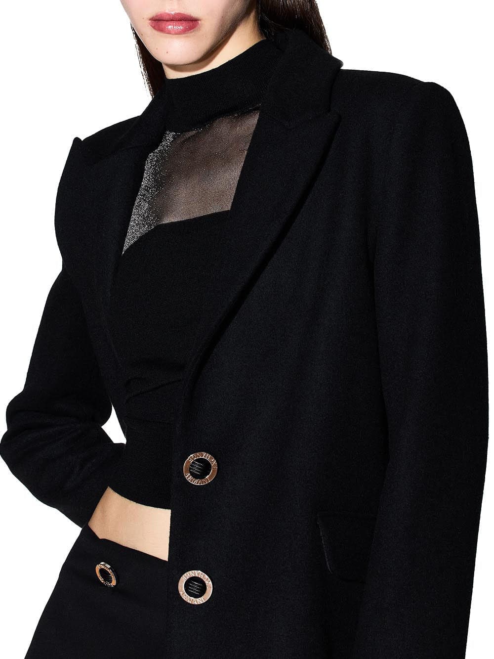 AX-ARMANI Cappotto Donna AX-Armani 0716af162062 medio 2 bottoni da donna in Cappotti Drestige - Casamassima, commercioVirtuoso.it