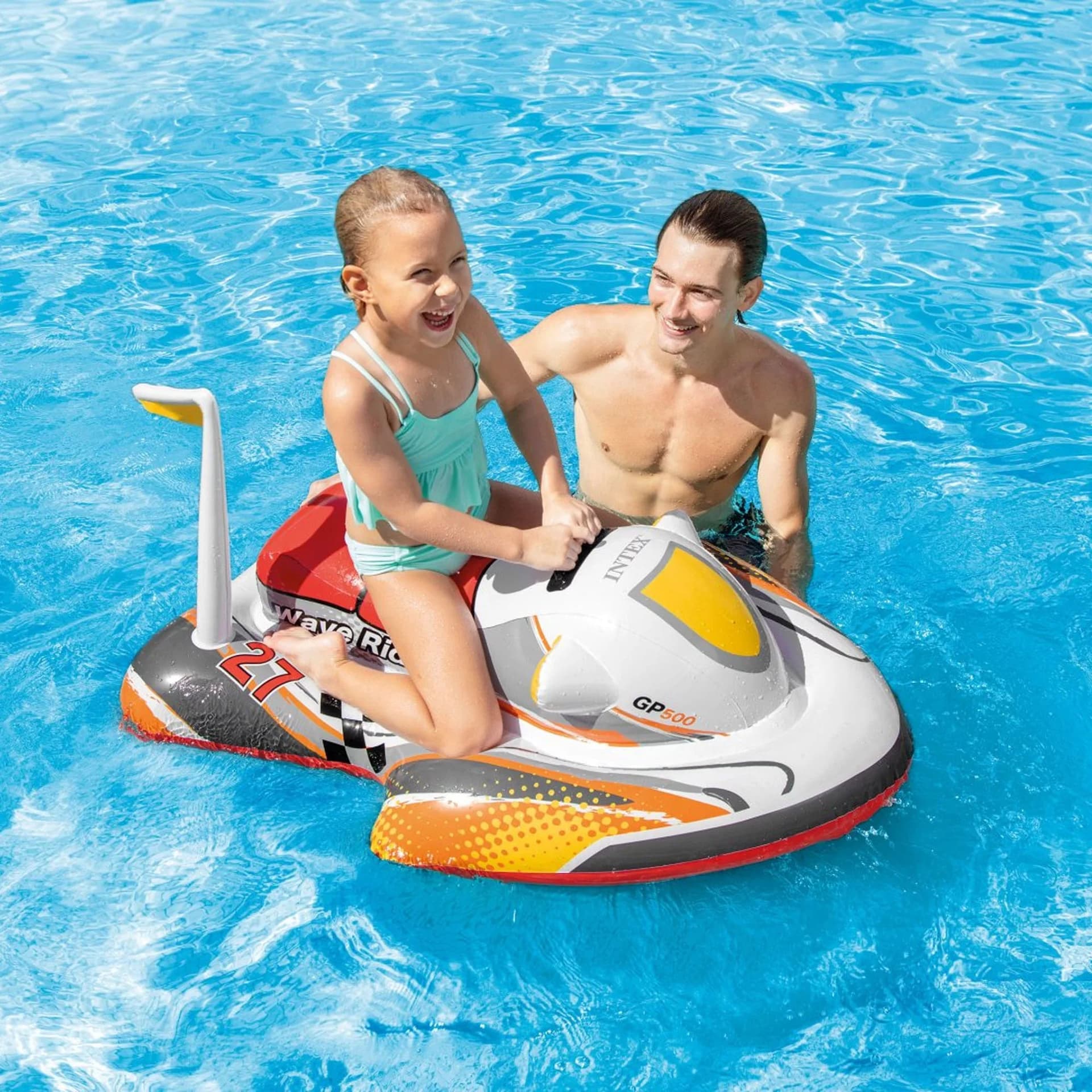 Acquascooter Gonfiabile Cavalcabile +3 Anni Cm.117X77 Peso Kg.0,87 (57520) Intex in Canotti e gonfiabili galleggianti BricoGo - Marano di Napoli, commercioVirtuoso.it