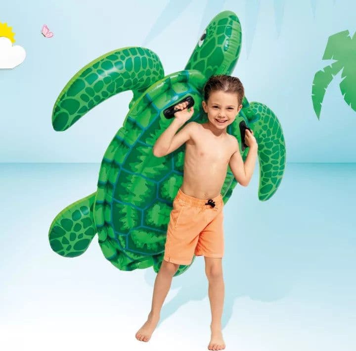 Tartaruga Marina Gonfiabile Cavalcabile +3 Anni Cm.150X127 Peso Kg.1,20 (57524) Intex in Canotti e gonfiabili galleggianti BricoGo - Marano di Napoli, commercioVirtuoso.it