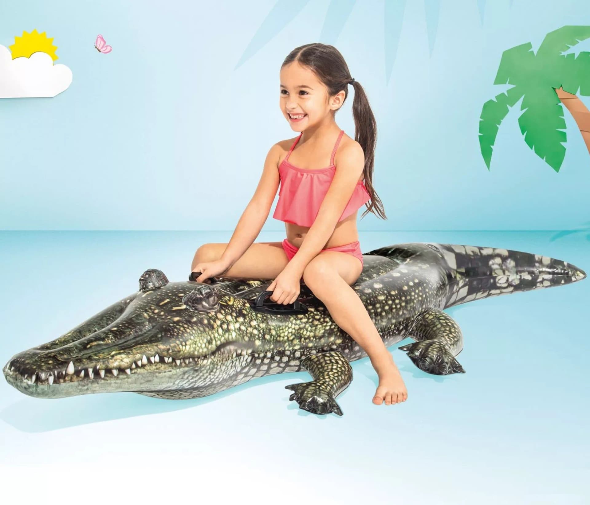 Alligatore Vero Gonfiabile Cavalcabile +3 Anni Cm.170X86 Peso Kg.0,80 (57551) Intex in Canotti e gonfiabili galleggianti BricoGo - Marano di Napoli, commercioVirtuoso.it