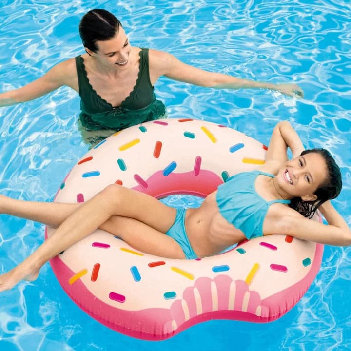 Salvagente Gonfiabile Ciambella Donut Con Zuccherini Arcobal. +9 Anni Cm.107X99 Peso Kg.0,58 (56265) Intex in Salvagenti BricoGo - Marano di Napoli, commercioVirtuoso.it