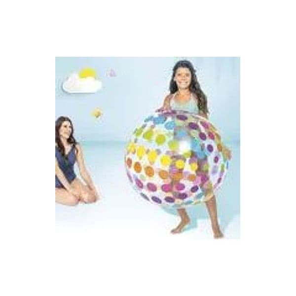 Pallone Gonfiabile Jumbo Multicolore +3 Anni Ø Cm.107 Peso Kg.0,49 (59065) Intex in Palloncini d’acqua BricoGo - Marano di Napoli, commercioVirtuoso.it