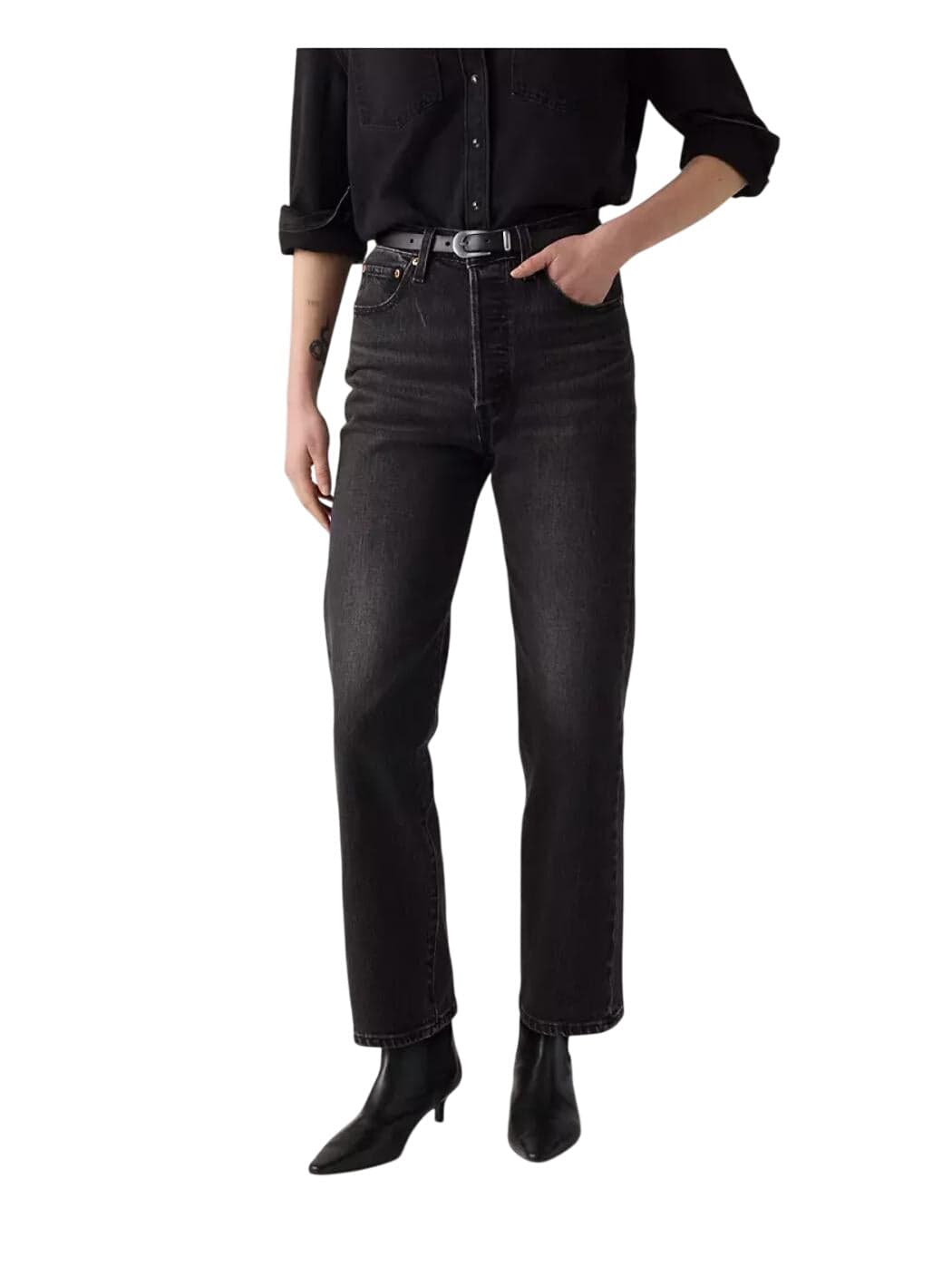 LEVI'S Levi's Jeans donna Ribcage Straight Alla Caviglia 726930257 da donna in Jeans Drestige - Casamassima, commercioVirtuoso.it