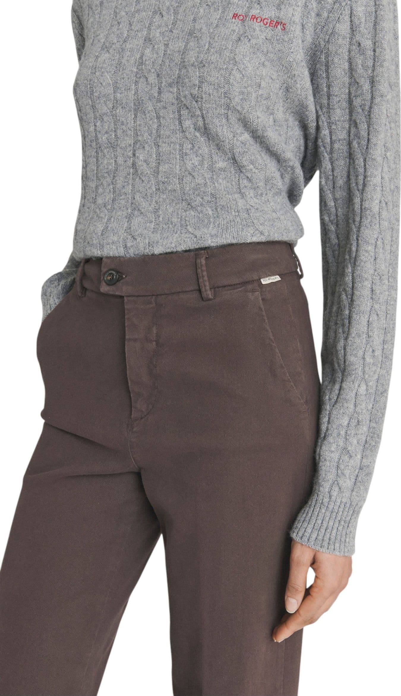 Roy Roger's Pantalone Lais in bull Donna RND041P4030112-C0241 da donna in Pantaloni Drestige - Casamassima, commercioVirtuoso.it