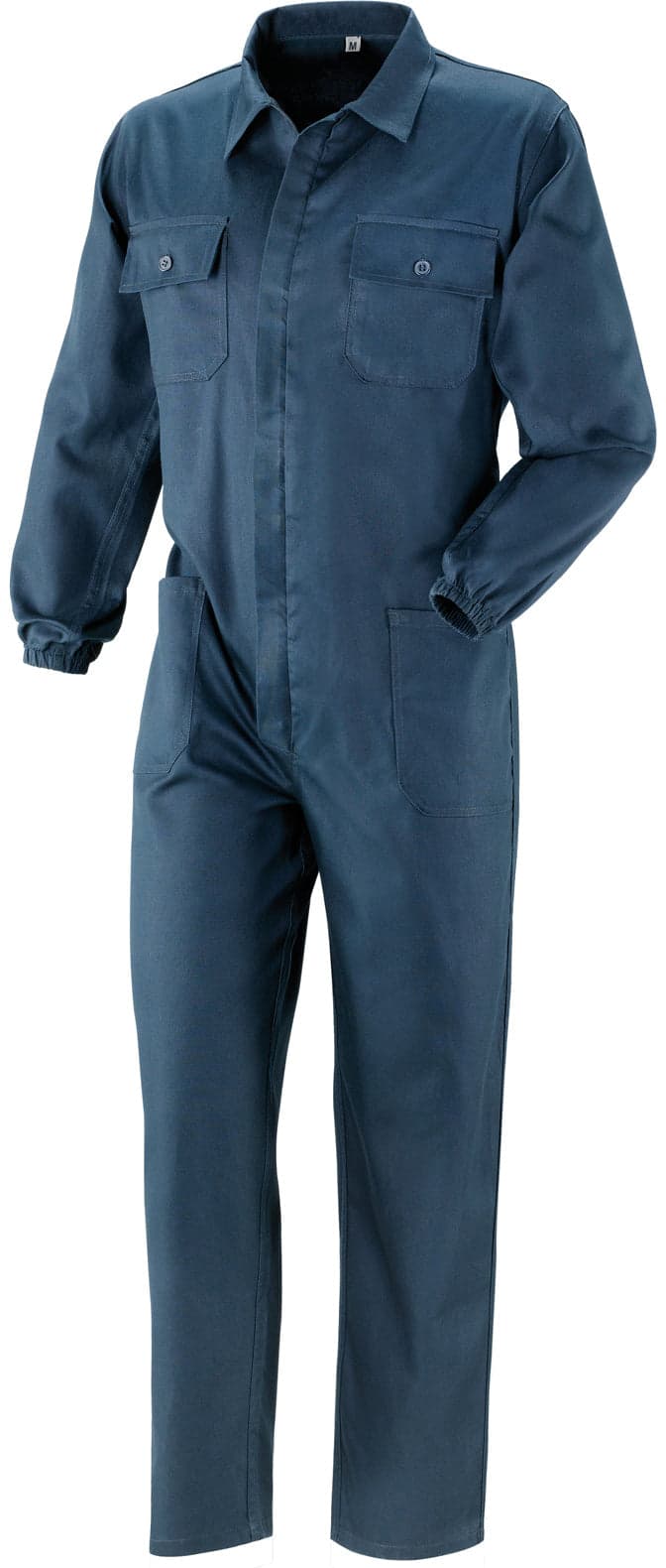 Tuta con Cerniera 100% Cotone Colore Blu Tg. 48 Codice 60319