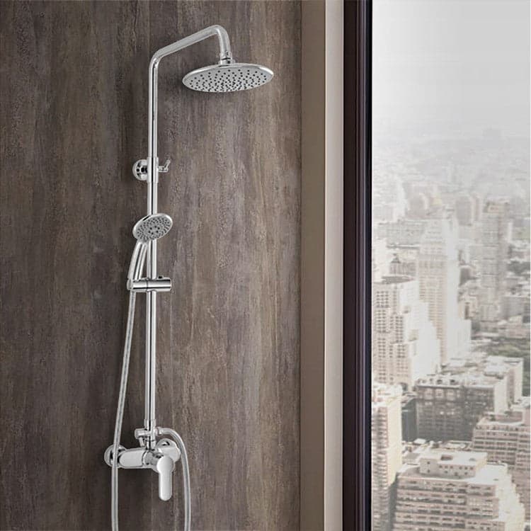 Colonna Doccia Completa Linea Platinum In Acciaio Cromato Con Miscelatore E Doccetta 5 Funzioni Feridras in Rubinetti per vasca BricoGo - Marano di Napoli, commercioVirtuoso.it