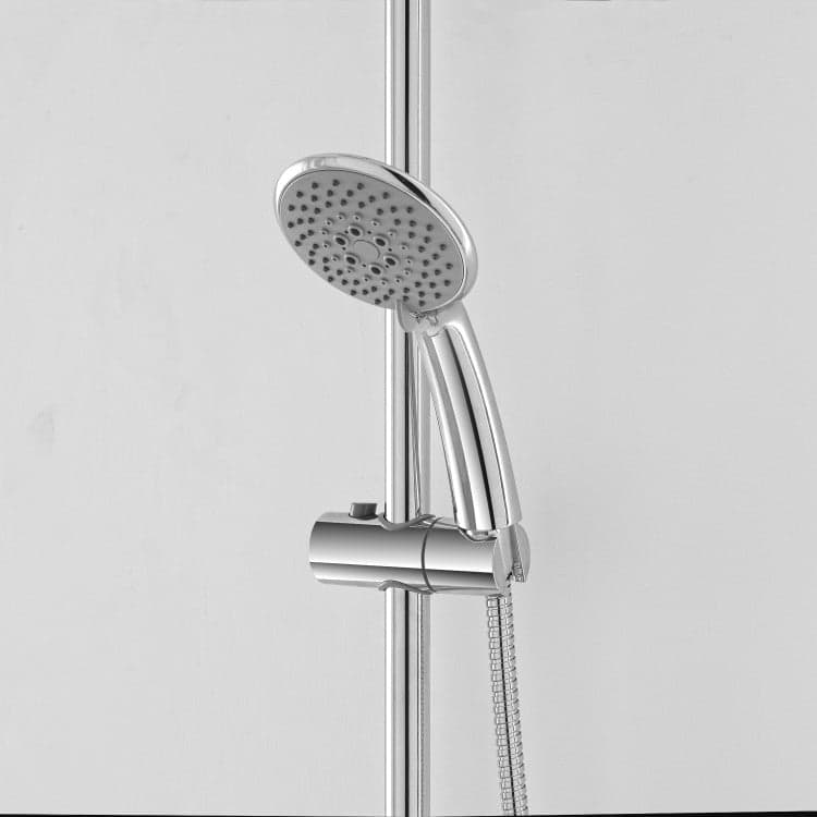 Colonna Doccia Completa Linea Platinum In Acciaio Cromato Con Miscelatore E Doccetta 5 Funzioni Feridras in Rubinetti per vasca BricoGo - Marano di Napoli, commercioVirtuoso.it