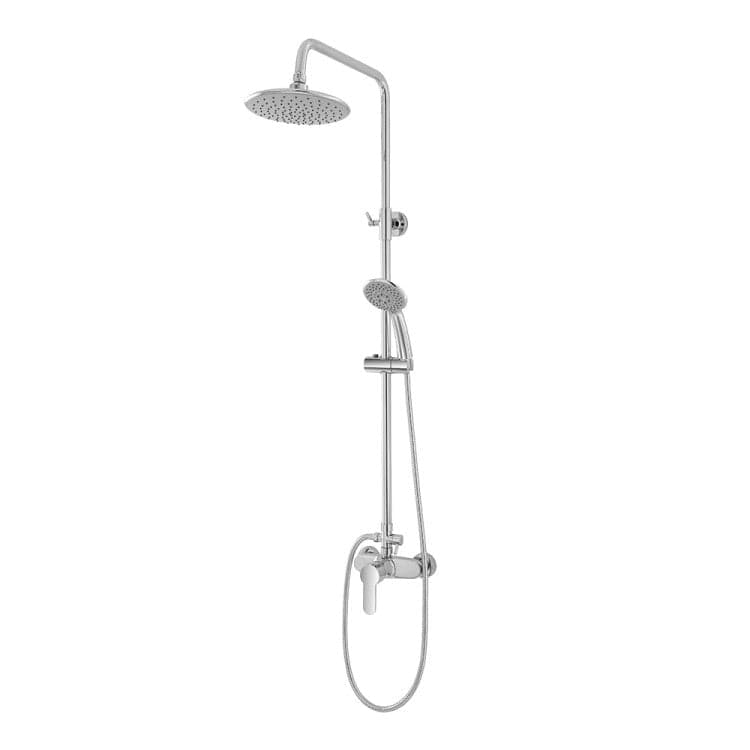 Colonna Doccia Completa Linea Platinum In Acciaio Cromato Con Miscelatore E Doccetta 5 Funzioni Feridras in Rubinetti per vasca BricoGo - Marano di Napoli, commercioVirtuoso.it