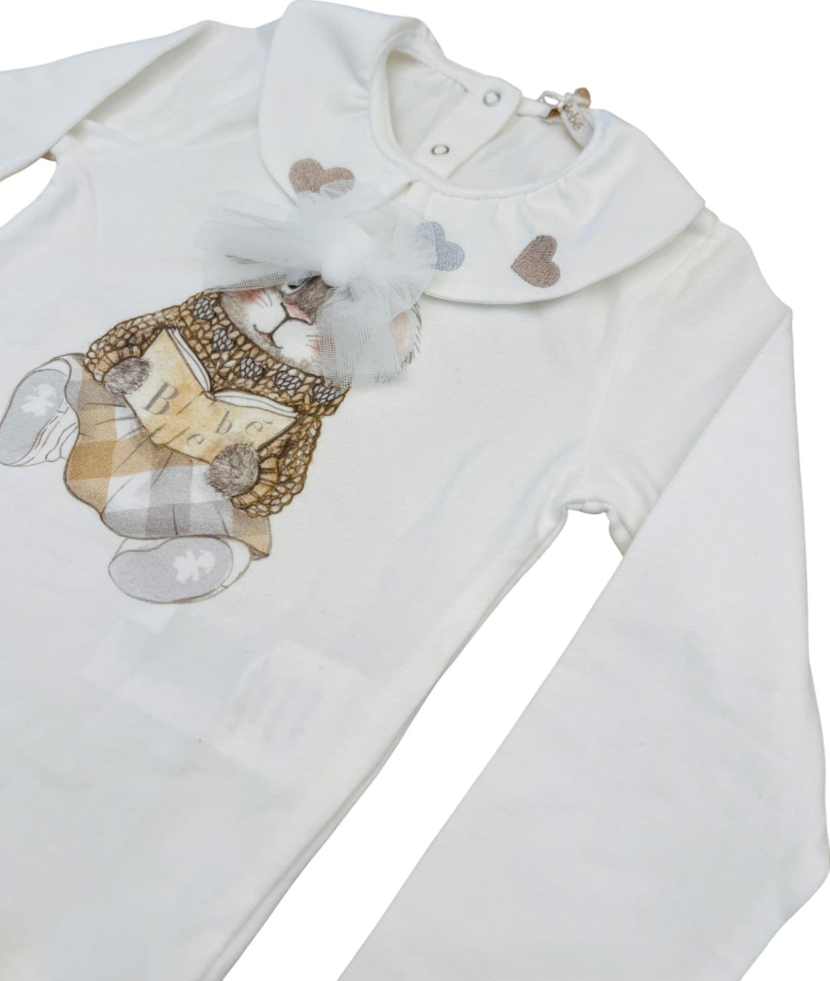 LE BEBe T-shirt manica lunga Bambina Le Bebe da bambino in Asciugamani da bagno e con cappuccio Drestige - Casamassima, commercioVirtuoso.it