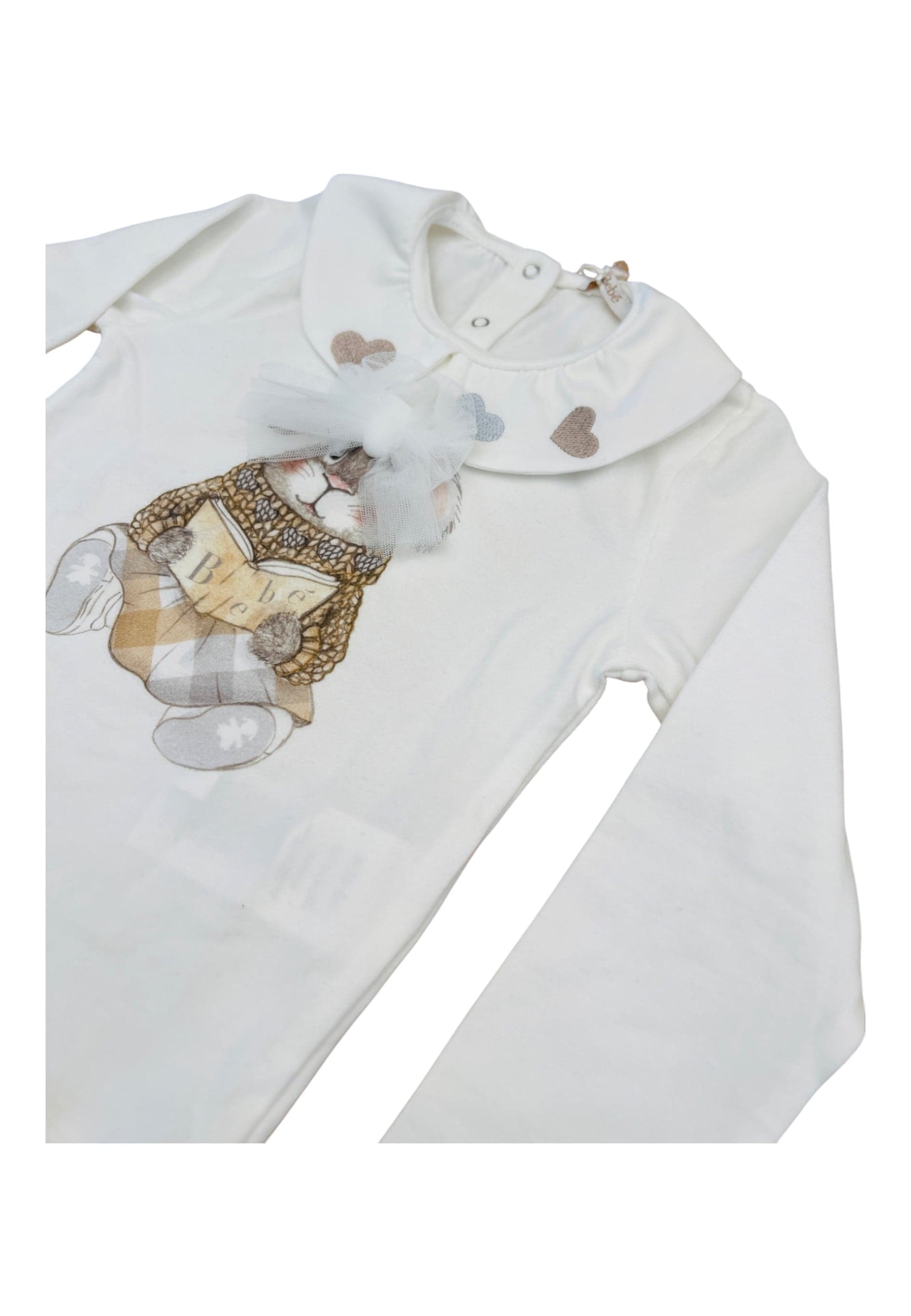 LE BEBe T-shirt manica lunga Bambina Le Bebe da bambino in Asciugamani da bagno e con cappuccio Drestige - Casamassima, commercioVirtuoso.it