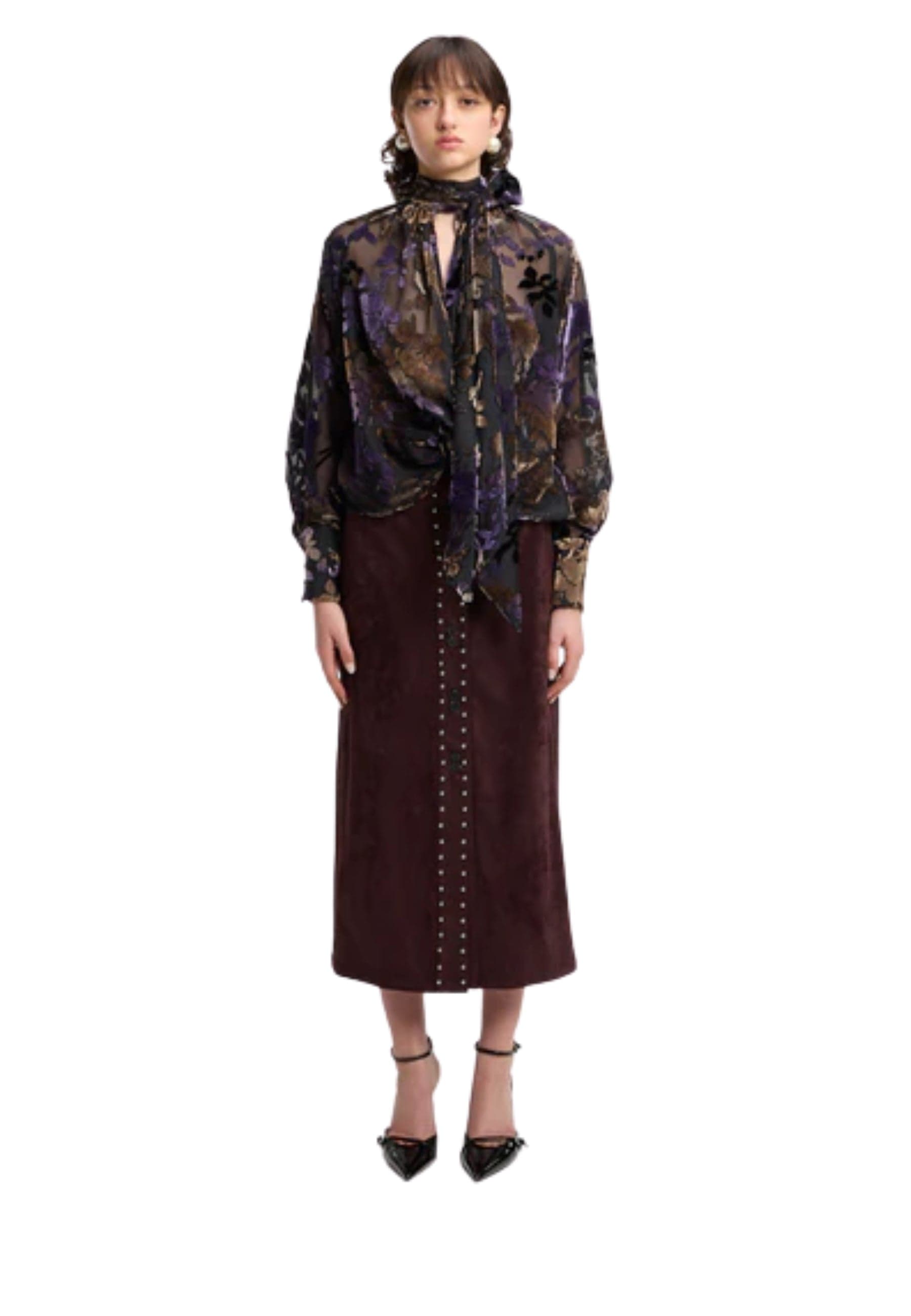 WEILI ZHENG BLUSA Donna Weili Zheng CON SCIARPETTA da donna in T-shirt Drestige - Casamassima, commercioVirtuoso.it