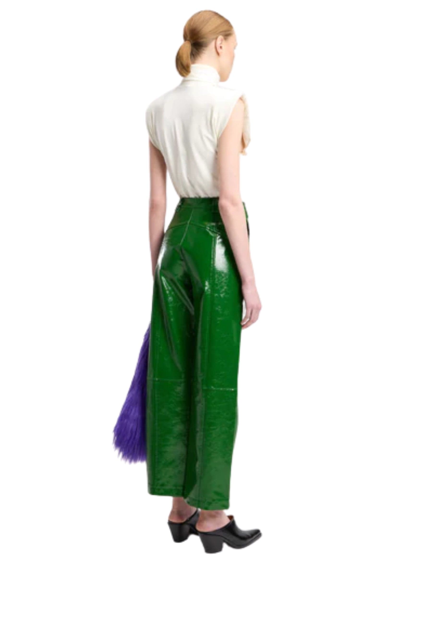 WEILI ZHENG PANTALONE Donna Weili Zheng IN VINILE da donna in Pantaloni Drestige - Casamassima, commercioVirtuoso.it