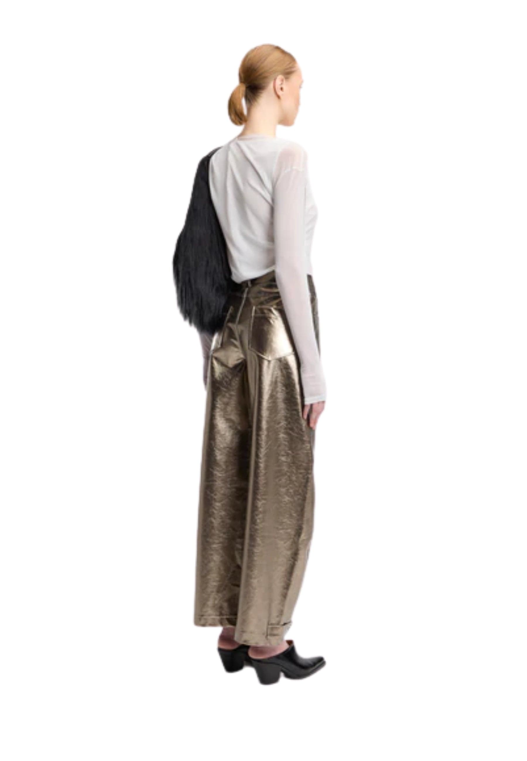 WEILI ZHENG PANTALONE Donna Weili Zheng IN VINILE da donna in Pantaloni Drestige - Casamassima, commercioVirtuoso.it