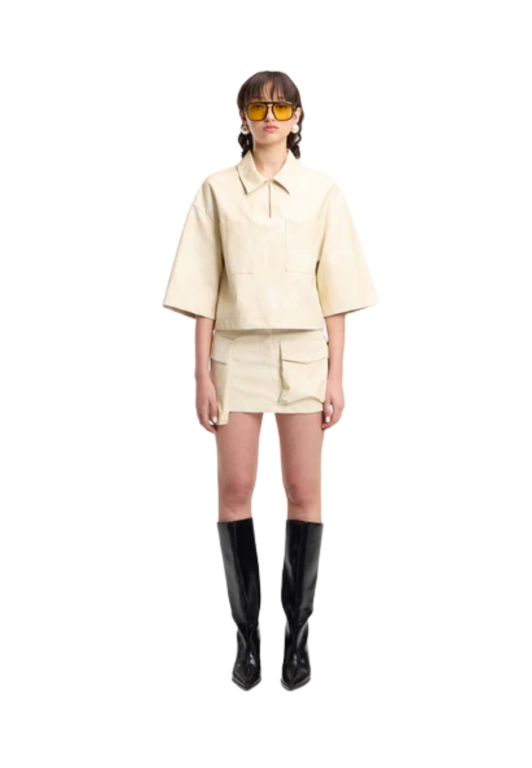 WEILI ZHENG POLO Donna Weili Zheng IN ECOPELLE da donna in T-shirt Drestige - Casamassima, commercioVirtuoso.it