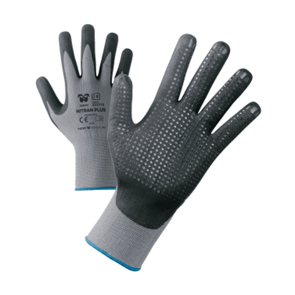 Guanto Professionale Puntinato 'Nitral Plus' Neri Tg. 8 - 12 Paia- Neri in Monouso BricoGo - Marano di Napoli, commercioVirtuoso.it