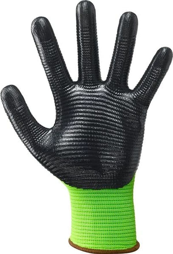 Guanto Professionale 'Nbr Crinkle' Neri Tg. 8 - 12 Paia- Neri in Guanti da lavoro BricoGo - Marano di Napoli, commercioVirtuoso.it