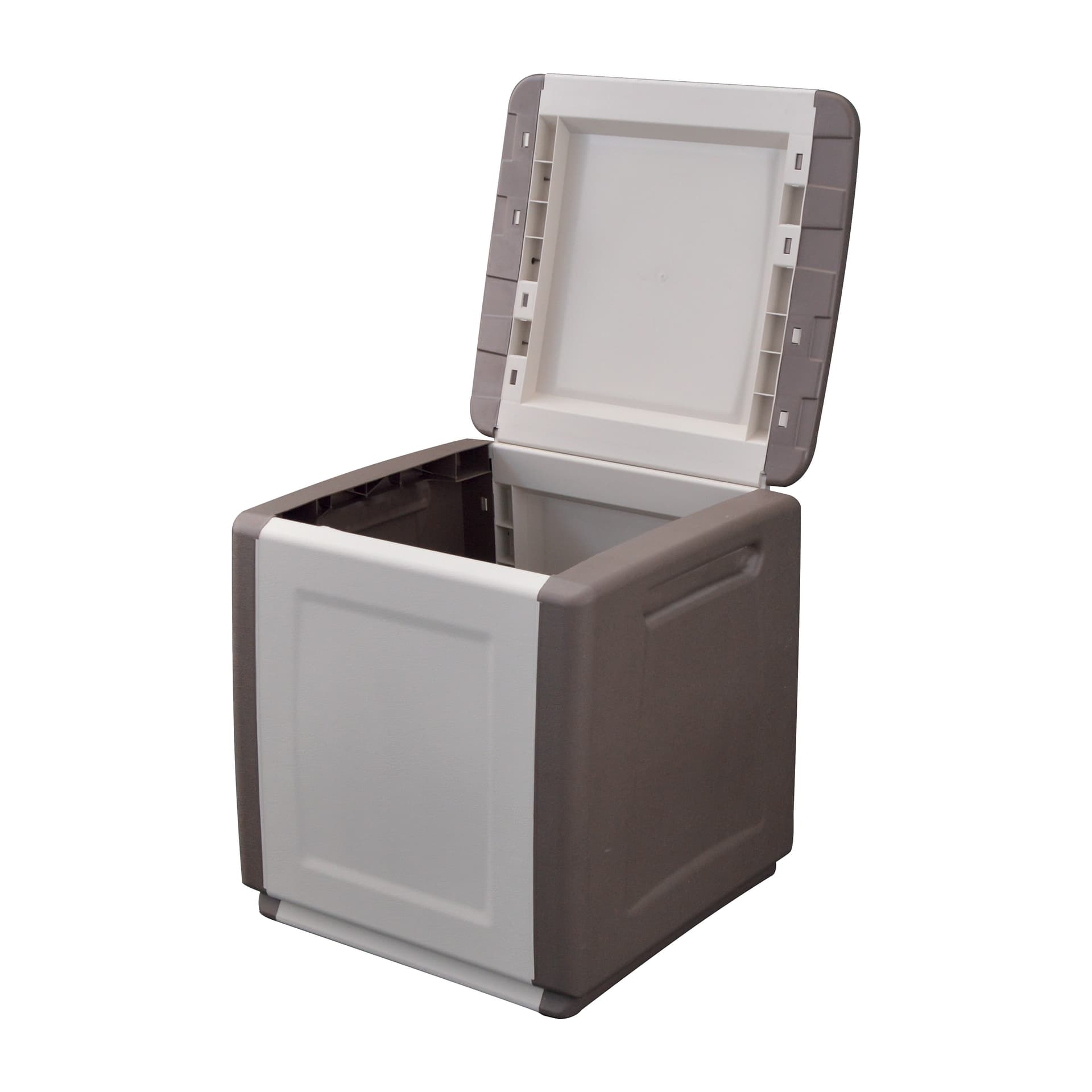 Baule Portatutto Cm 54 X 53 X H 57 - Tortora/Ecru - Artplast in Bauli e contenitori BricoGo - Marano di Napoli, commercioVirtuoso.it