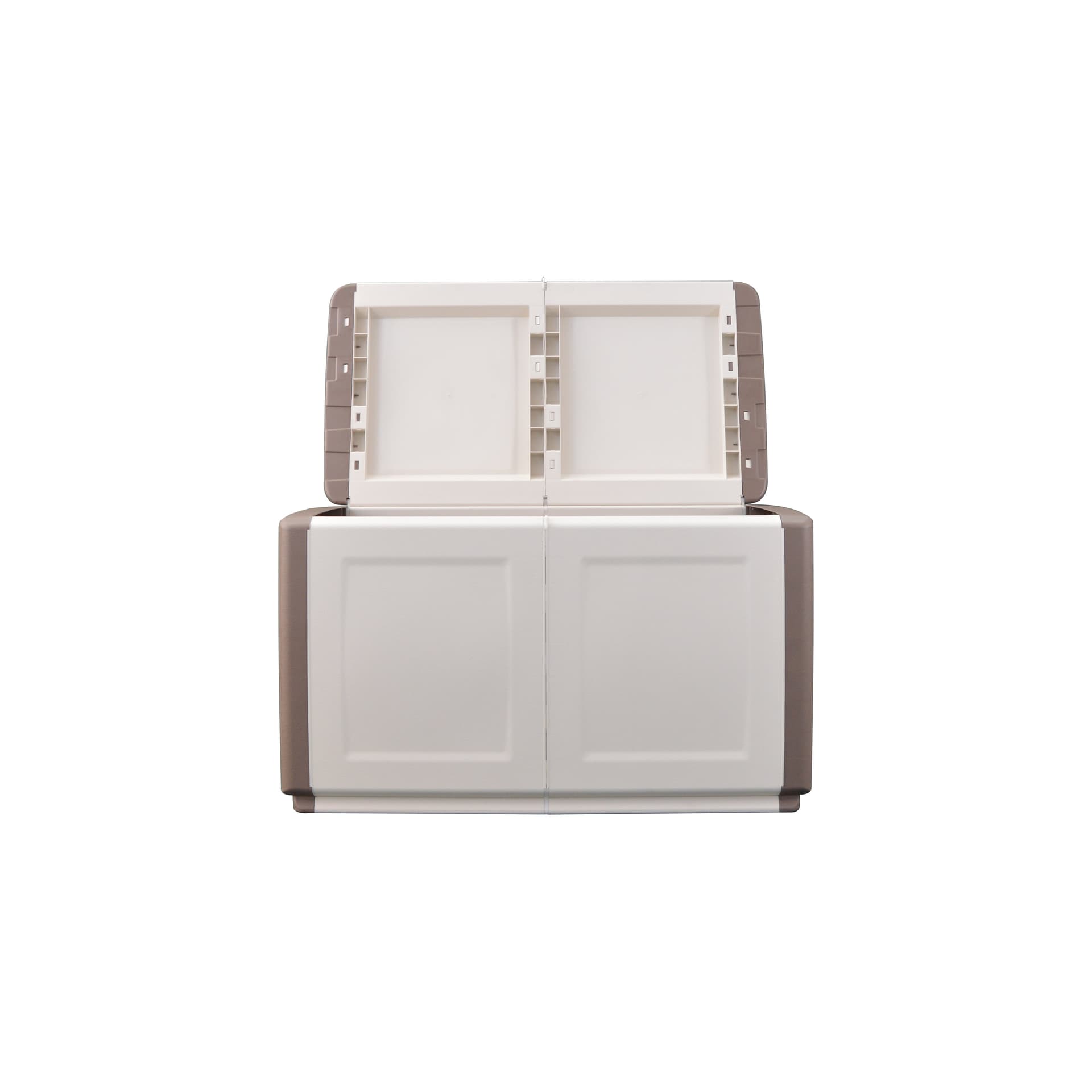 Baule Portatutto Cm 96 X 53 X H 57 - Tortora/Ecru - Artplast in Bauli e contenitori BricoGo - Marano di Napoli, commercioVirtuoso.it