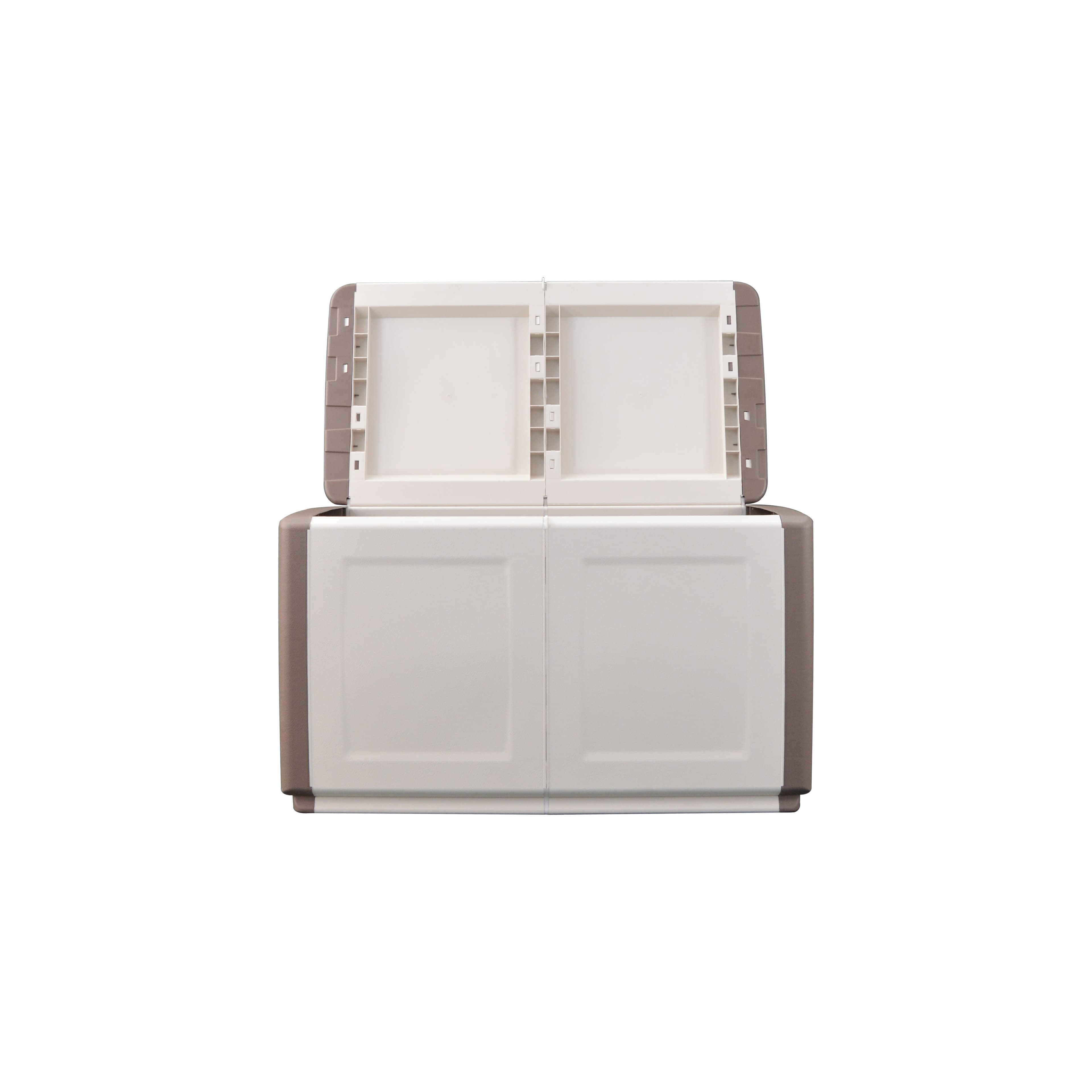 Baule Portatutto Cm 96 X 53 X H 57 - Tortora/Ecru - Artplast in Bauli e contenitori BricoGo - Marano di Napoli, commercioVirtuoso.it