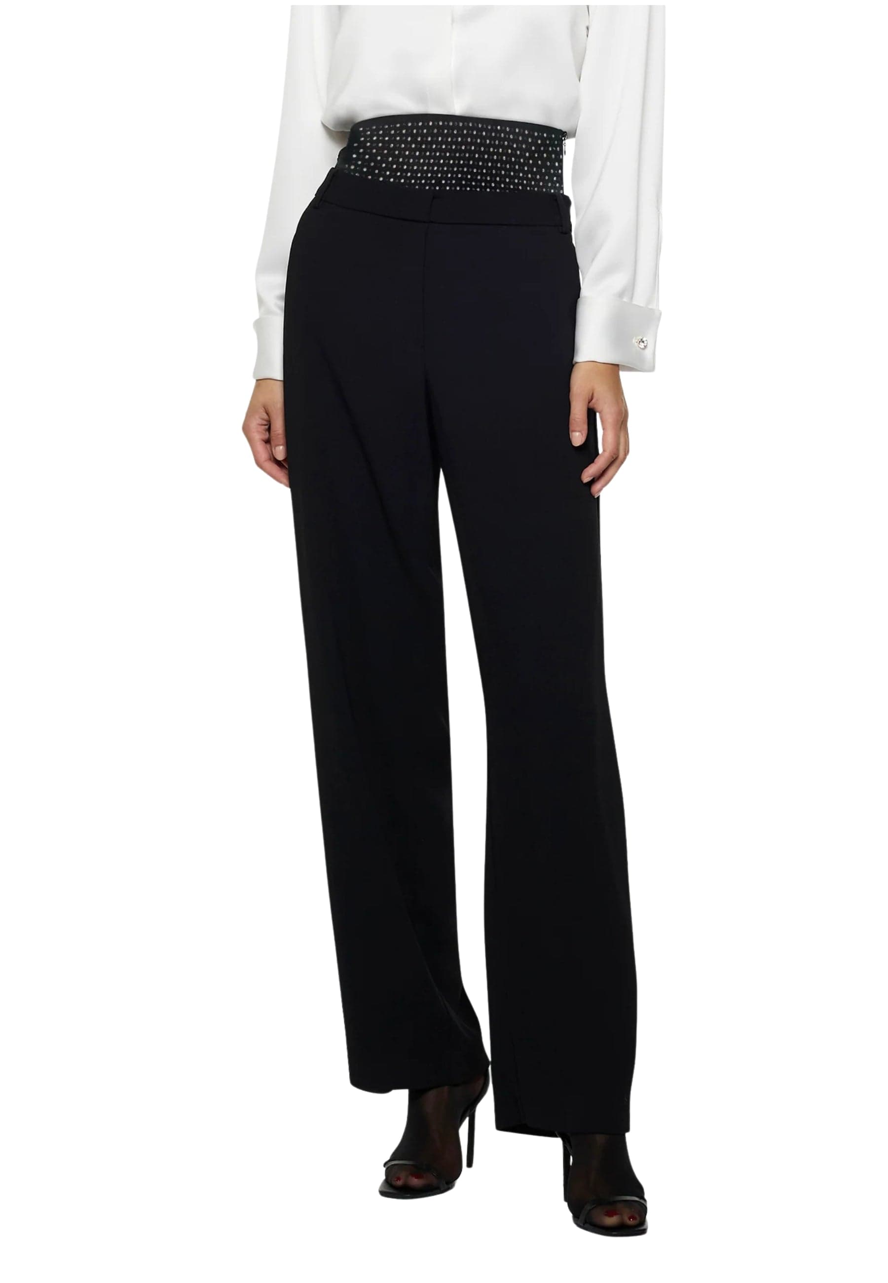Simona Corsellini PANTALONE Donna SIMONA CORSELLINI con strass da donna in Jeans Drestige - Casamassima, commercioVirtuoso.it