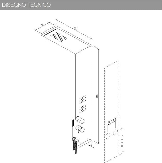 Parete Attrezzata Multifunzione Mod. Trend- Inox Lucido- Metaf- Pezzi 1 in Pareti attrezzate BricoGo - Marano di Napoli, commercioVirtuoso.it