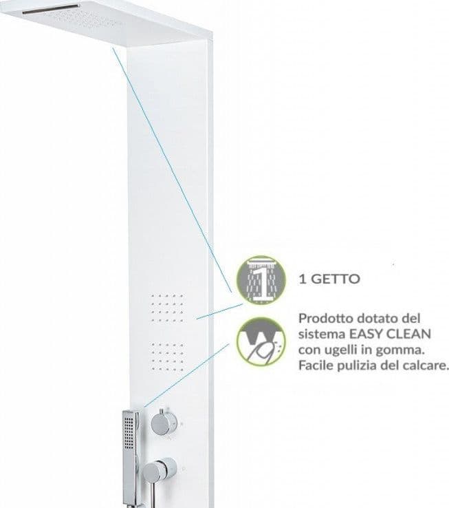 Parete Attrezzata Multifunzione Mod. Trend- Bianco Opaco Matt- Metaf- Pezzi 1 in Pareti attrezzate BricoGo - Marano di Napoli, commercioVirtuoso.it