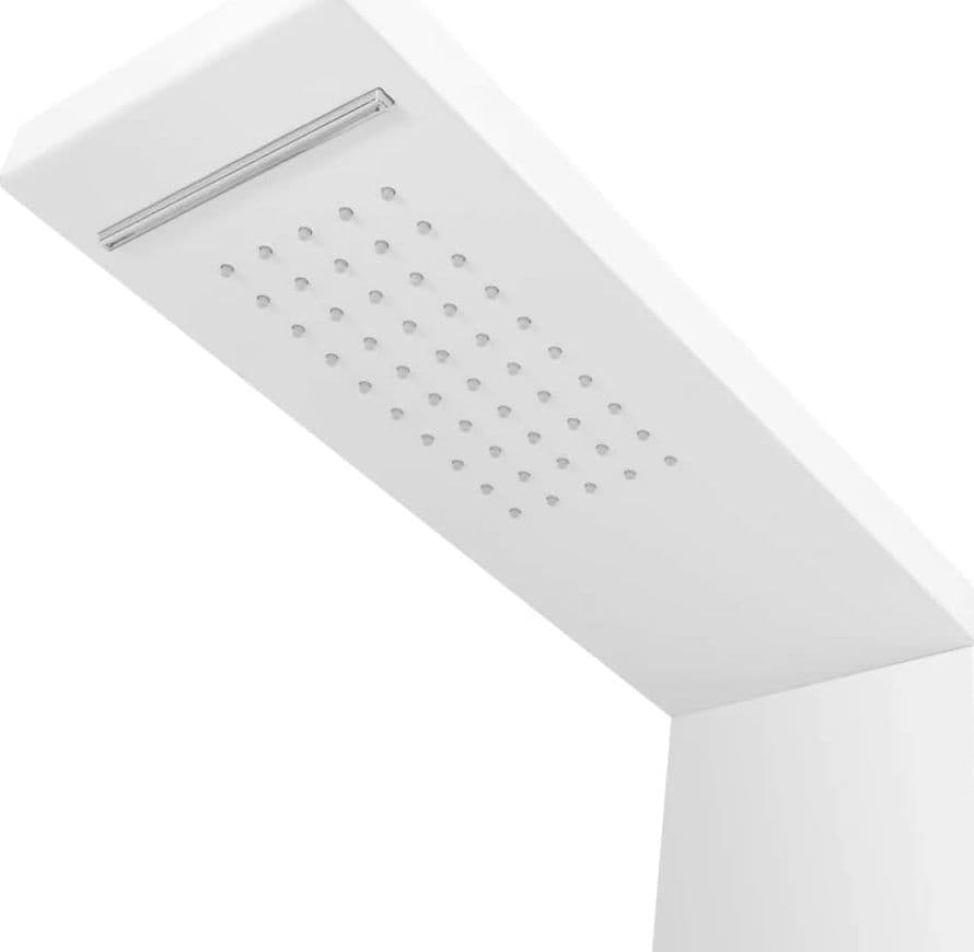 Parete Attrezzata Multifunzione Mod. Manhattan Alluminio- Bianco- Metaf- Pezzi 1 in Pareti attrezzate BricoGo - Marano di Napoli, commercioVirtuoso.it