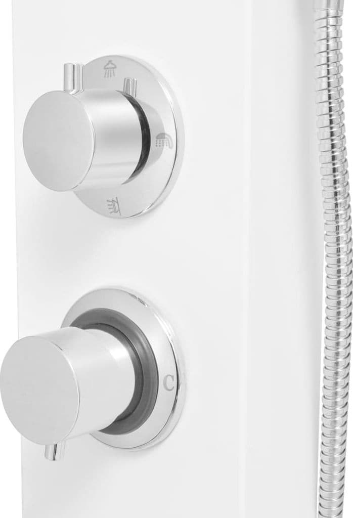 Parete Attrezzata Multifunzione Mod. Manhattan Alluminio- Bianco- Metaf- Pezzi 1 in Pareti attrezzate BricoGo - Marano di Napoli, commercioVirtuoso.it