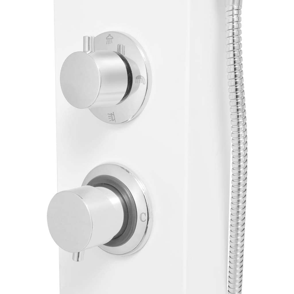 Parete Attrezzata Multifunzione Mod. Manhattan Alluminio- Bianco- Metaf- Pezzi 1 in Pareti attrezzate BricoGo - Marano di Napoli, commercioVirtuoso.it