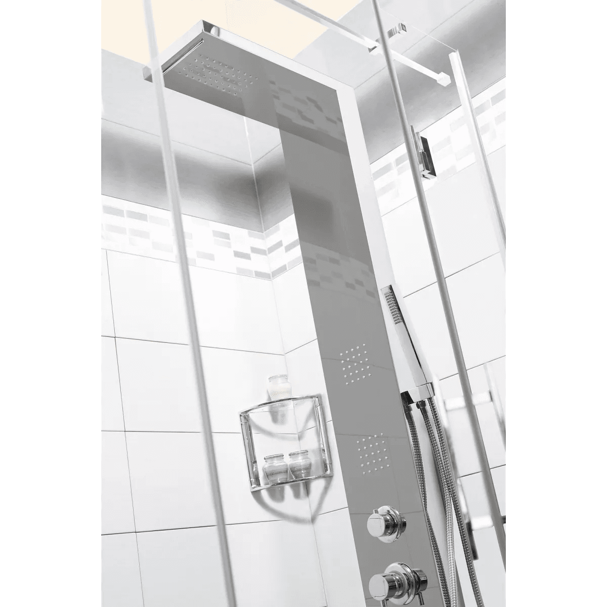 Parete Attrezzata Multifunzione Mod. Broadway- Acciaio Inox Lucidato- Metaf- Pezzi 1 in Pareti attrezzate BricoGo - Marano di Napoli, commercioVirtuoso.it