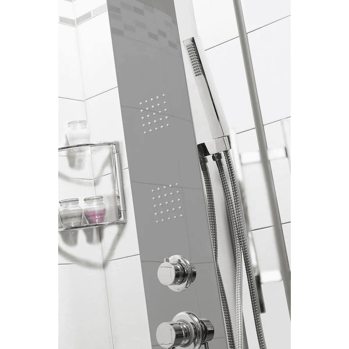 Parete Attrezzata Multifunzione Mod. Broadway- Acciaio Inox Lucidato- Metaf- Pezzi 1 in Pareti attrezzate BricoGo - Marano di Napoli, commercioVirtuoso.it
