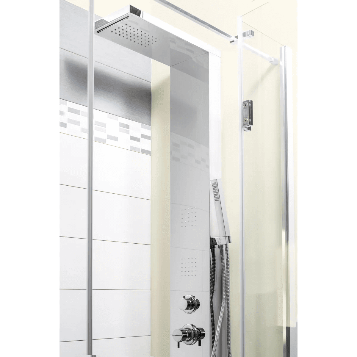 Parete Attrezzata Multifunzione Mod. Broadway- Acciaio Inox Lucidato- Metaf- Pezzi 1 in Pareti attrezzate BricoGo - Marano di Napoli, commercioVirtuoso.it